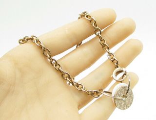 Guess Italy 18k Gold & 925 Silver - Traditional Chain Link Necklace - N1064