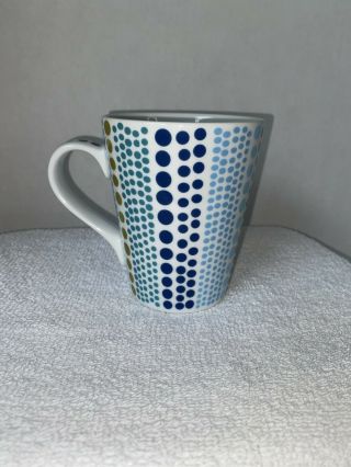 Jonathan Adler Polka Dot Coffee Mug For Barnes & Noble Euc