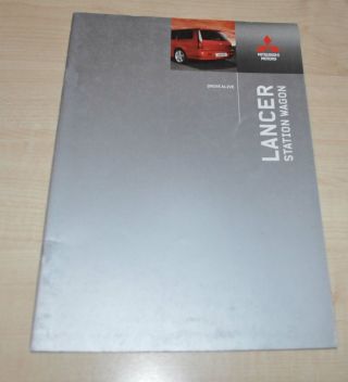 2004 2005 Mitsubishi Lancer Station Wagon Sales Brochure Prospekt Russian
