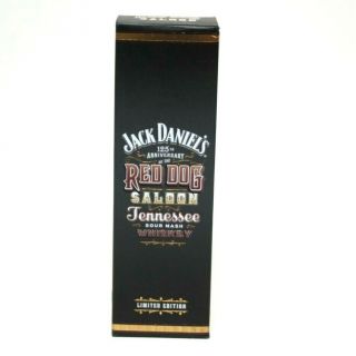 Jack Daniels Tennessee Whisky Paper Red Dog Saloon Box 700 Ml (no Bottle)