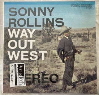 Sonny Rollins Way Out West Analogue Productions 45rpm 2lp S7017 Nearmint Stereo