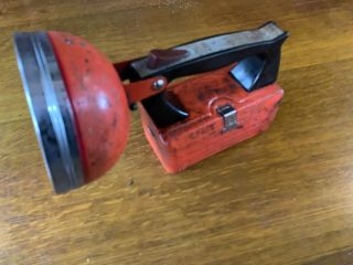 Vintage Ever Ready Space Beam Battery Hand Torch Lamp Adjustable Beam Metal Case