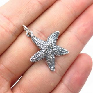 James Avery 925 Sterling Silver Sea Star Fish Pendant