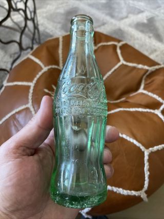 1936 Coca Cola Christmas Bottle Patented 12 - 25 - 1923 Salt Lake City Utah