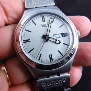 Swiss Made Swatch Daydate Quartz Lady Watch