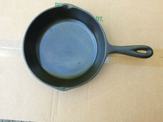 Vintage Bsr No.  5 Cast Iron 8 1/8 " Skillet With Heat Ring