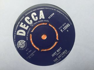 Scarce Decca 45; 1964 