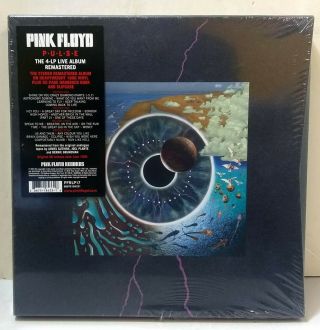 Pink Floyd - Pulse Remastered 4 Lp Vinyl Box Set 180 Gram