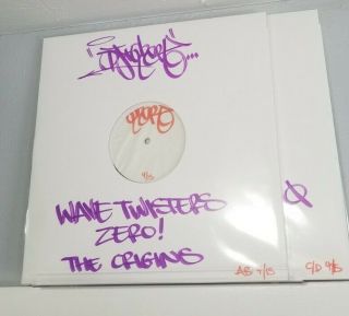 Dj Qbert Wave Twisters 0 Origins Test Press 2x Vinyl Signed Rare Set 4 Of 15.