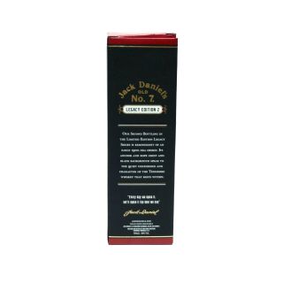 JACK DANIELS TENNESSEE WHISKY PAPER LEGACY 2 BOX 700 ml (NO BOTTLE) 3