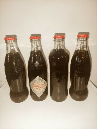 Coca Cola Limited Edition 125 Years Anniversary Bottles