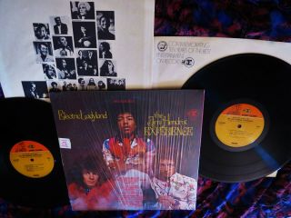 ● 1968 Orig 2xlp ● Jimi Hendrix Experience ● Electric Ladyland Hard Psych