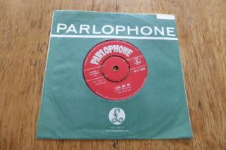 The Beatles - Love Me Do 1962 Uk 1st Red Parlophone 45 - R 4949 Beat 7 " Single