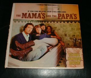 Mamas And The Papas Lp If You Can Believe Mary Wells Error Cover Rare