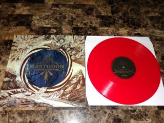 Mastodon Band Signed Autographed Call Of The Mastodon Red Colored Vinyl Record
