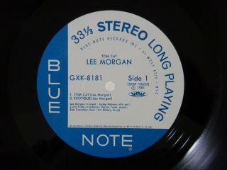 Lee Morgan Tom Cat Blue Note GXK - 8181 Japan LP OBI 3