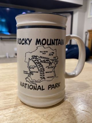Rocky Mountain National Park Colorado Estes Park Longs Peak ￼stein Coffee Mug