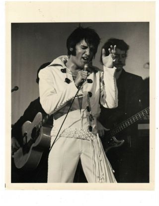 P304 Elvis On Tour (1972) Elvis Presley Tour Documentary Orig Mgm Photo