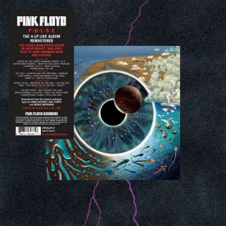 2018 Pink Floyd Live Album Pulse Remastered 4 X Lp 180g Vinyl Box Set