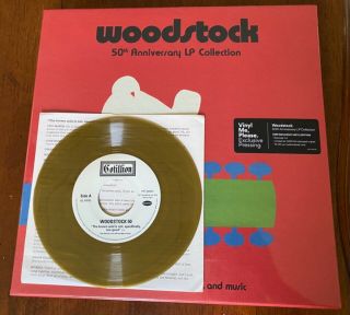 Woodstock 50th Anniversary 10 Lp Vmp Exclusive 945 W / Bonus Brown Acid 7”