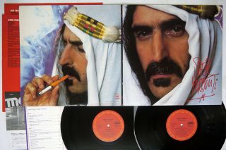 Frank Zappa Sheik Yerbouti Cbs/sony 40ap - 1357,  8 Japan Mastersound Vinyl 2lp