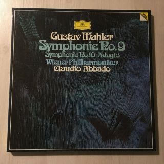 2 Lp Box Mit Booklet - Gustav Mahler Symphonie 9 10 - Abbado Wiener - Dg 4235641