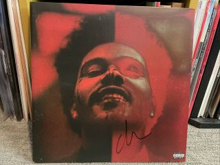 The Weeknd After Hours Deluxe Autograph Signed 12 " Record Sleeve