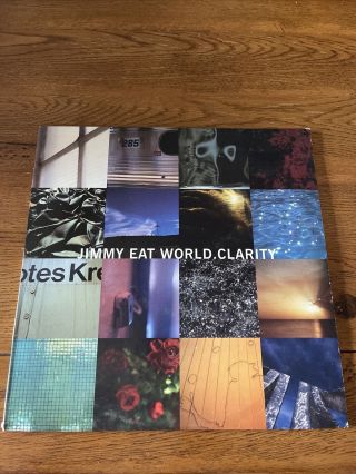 Jimmy Eat World Clarity Vinyl Double Lp Grey Marble 1999 Bwr 0415 Rare