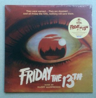 Friday The 13th Soundtrack Lp 2014 Vinyl Harry Manfredini Rare
