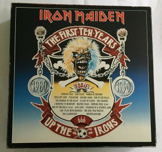 Iron Maiden - First Ten Years Vinyl Box With 6 X Double 12 " Singles Emi