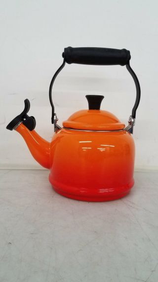 Le Creuset 1.  25 - Qt Classic Tea Kettle/teapot,  Flame