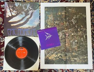 Rare Bird Epic Forest 12” Lp Polydor Records 2442101 Rare Prog Rock Uk Ex 1972