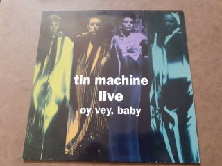 David Bowie Tin Machine Oy Vey Baby Live Orig Vinyl Lp See Info
