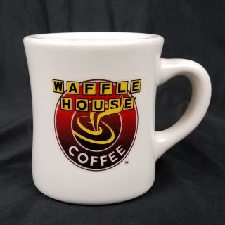 Vintage Tuxton Rounded Waffle House Coffee Cup Heavy Ceramic Mug Euc