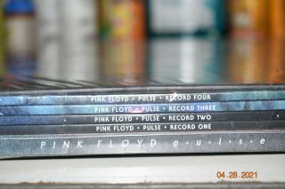 Pink Floyd Pulse Remastered 4 LP Vinyl Box Set 180 Gram Gilmour 6