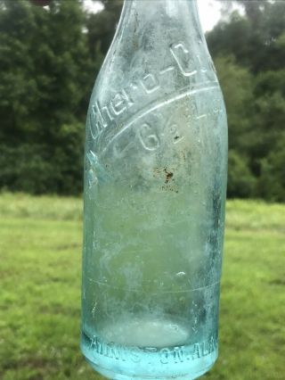 Anniston Alabama Chero Cola Bottle 6 1/2 Oz Ala Al Rare