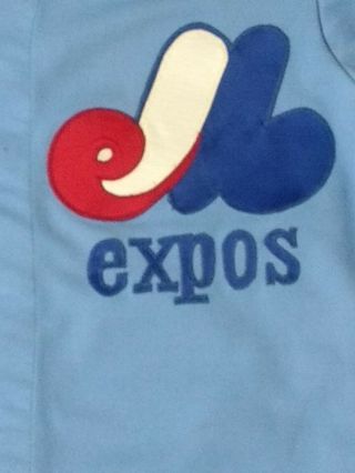 Game Worn / Montreal Expos Jersey 14 Tommy Hutton (1979)