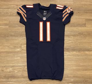 Josh Bellamy Game Worn Jersey Chicago Bears 2016 Autographed Nfl Size 38,  4