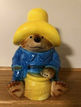 1978 Paddington Bear Cookie Jar
