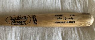 Dale Murphy - Game Bat - 1983 - 1985 Louisville Slugger - Atlanta Braves.