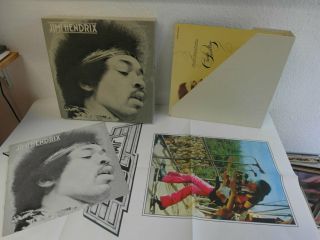 Jimi Hendrix 1980 German 12lp Box Set,  1 Maxi Single.  Scarce