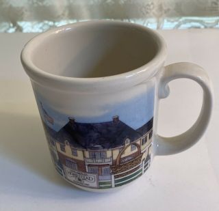 Longaberger Pottery Homestead Est 1999 Made Usa 12oz Coffee Tea Mug Cup