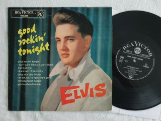 Elvis 10 " 25cm Lp Good Rockin Tonight 130.  252 France 1963 Very Rare Sun