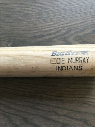 Eddie Murray Game Rawlings Baseball Bat Hof Indians Orioles