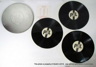 Pil Public Image Limited - Metal Box (metal 1) Lp Record Set