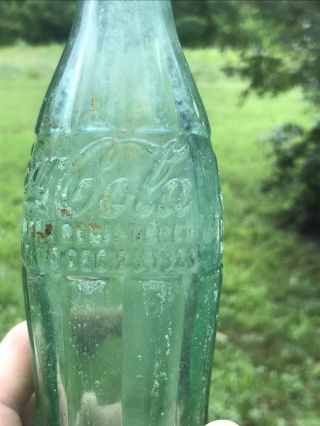 Dec 25 1923 Coca Cola Bottle Cincinnati Ohio OH O 1937 Rare 2