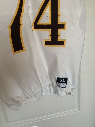 Wyoming Cowboys Authentic Game Issued Worn Jersey sz XL 3