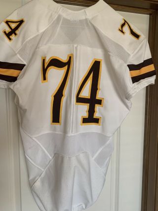 Wyoming Cowboys Authentic Game Issued Worn Jersey sz XL 5