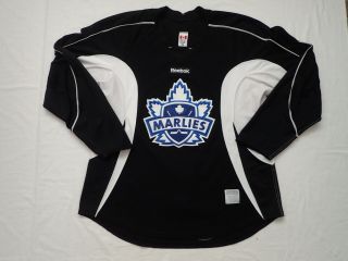 Toronto Marlies Pro Stock Ahl Hockey Jersey 56 Practice Worn Made In Canada