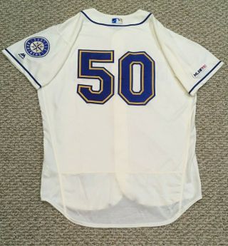 Swanson Size 48 50 2019 Seattle Mariners Home Cream Game Jersey 150 Mlb